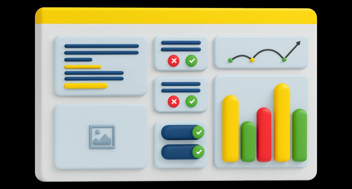 Project dashboard visualization